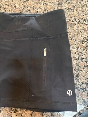 lululemon athletica Black High-Rise Bike Shorts